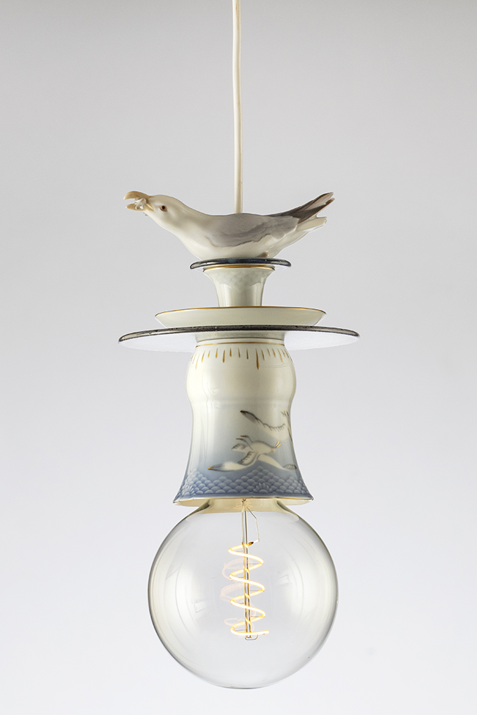 UPCYCLING LIGHT DELUXE ~ L110 ~ Seagull on seagull on seagull