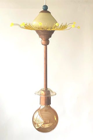 UPCYCLING LIGHT DELUXE ~ L165 ~ Of Being and Becoming ~ Golden flower