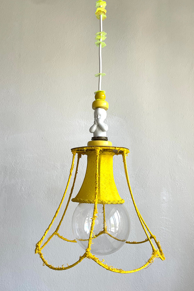 UPCYCLING LIGHT DELUXE ~ L178 ~ love yellow